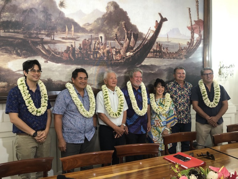 “Première pierre” posée pour le Village tahitien