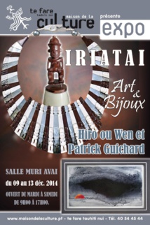 "Iriatai": Hiro Ou Wen et Patrick Guichard exposent à Muriavai