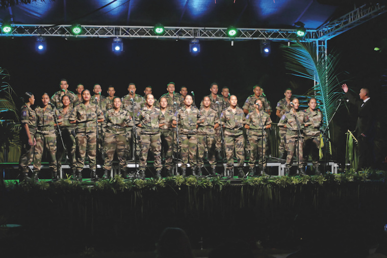 ​Les volontaires du RSMA donnent de la voix