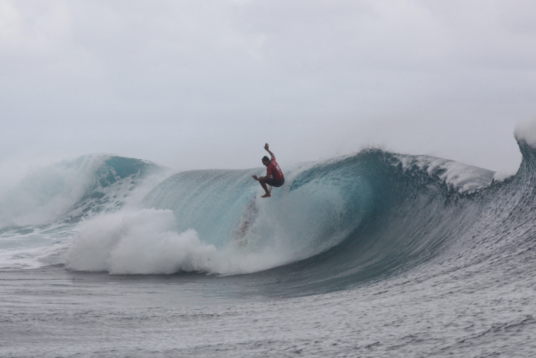 La ministre des Sports n'a pas hésité, hier, à aborder la question du maintien de l'organisation de l'épreuve olympique de surf 2024 à Teahupo'o. (Photos : Greg Boissy)