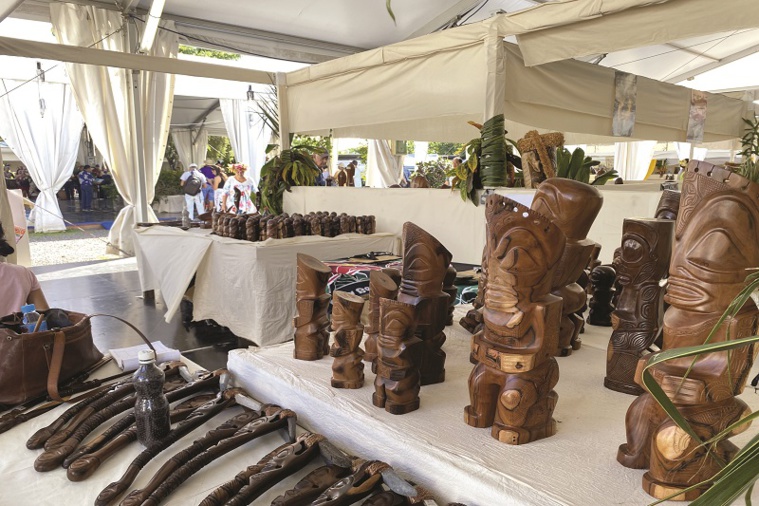 Le salon des Marquises fête sa 53e édition. Crédit photo : Thibault Segalard.