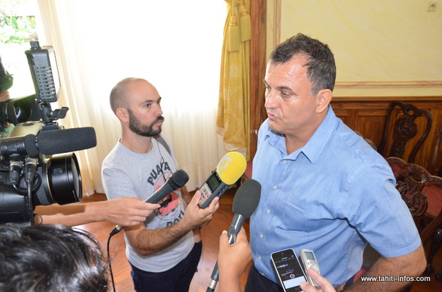 Olivier Kressmann, président du Médef-Polynésie, à propos d'Edouard Fritch : "On a entendu un chef d’entreprise à la barre d’une société qui s’appelle la Polynésie française"