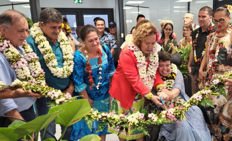 Inauguration de la nouvelle agence OPH de Taravao