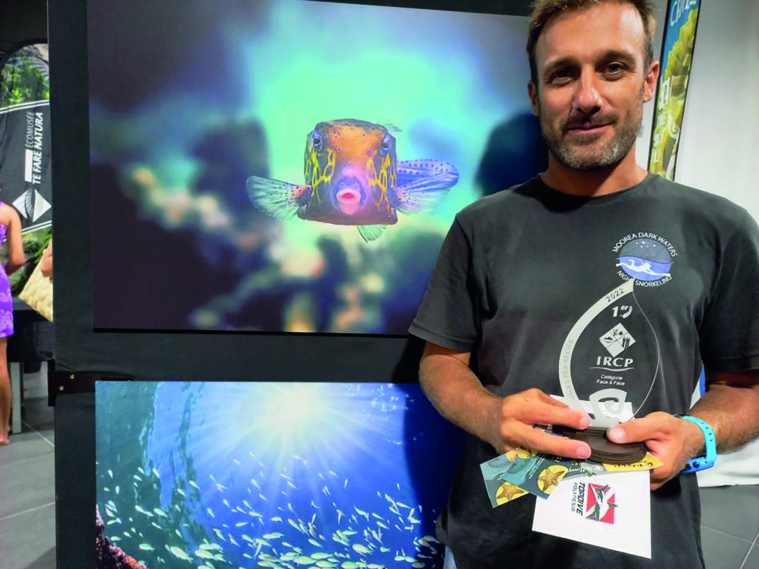 Joaquin Fregoni est le vainqueur de la catégorie Face-à-face du concours Millimages des récifs 2022.