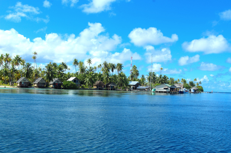 Depuis dimanche après-midi, Fakarava est privé d'électricité. Crédit photo : Archive TI.