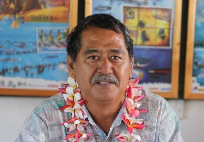 Rodolphe Apuarii, président de la fédération tahitienne de va'a, reste confiant sur les chances de médaille.