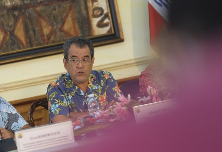 Edouard Fritch est à Paris pour y subir des examens médicaux. crédit photo archives tahiti infos