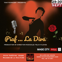 Piaf…la diva, une biographie musicale au Petit théâtre