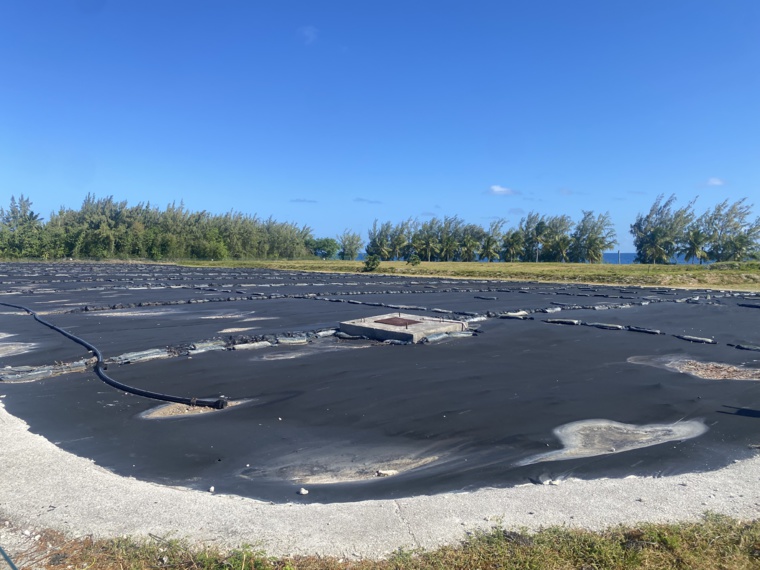 Avec ses 3,4 kilomètres, la piste de Hao a une longueur équivalente à celle de Tahiti-Faa'a. Crédit photo : Thibault Segalard.