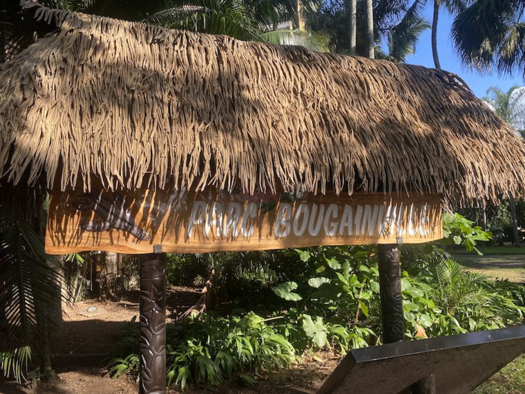 Une stèle pour les Polynésiens décorés de la Légion d'honneur au parc Bougainville