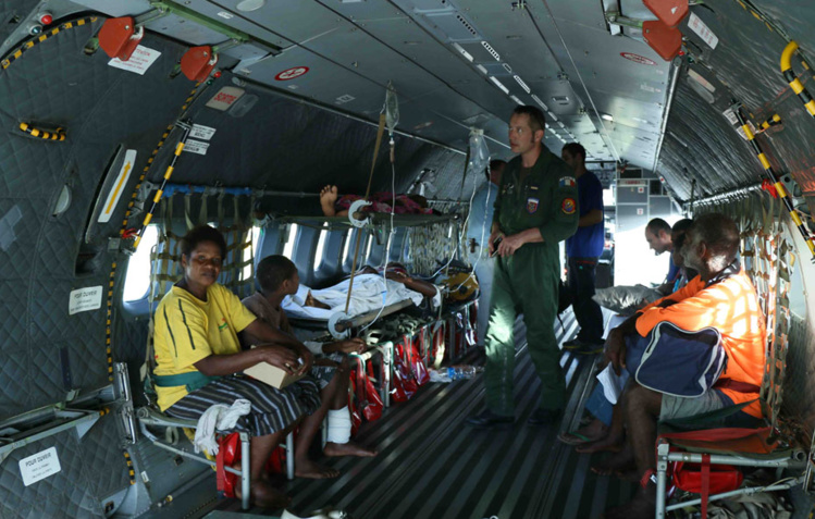 Les forces armées et civiles de Polynésie française appuient les opérations de secours au Vanuatu