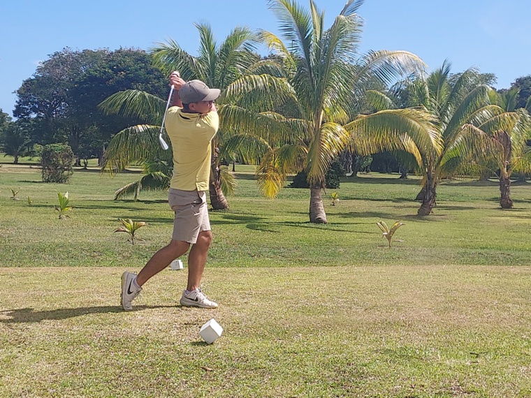 Ancien joueur professionnel, repassé amateur l'an passé, Matahiapo Wohler sera le leader de la sélection tahitienne de golf aux Jeux du Pacifique.