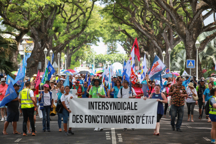 Manifestation contre la réforme des retraites et de l'ITR en janvier dernier.