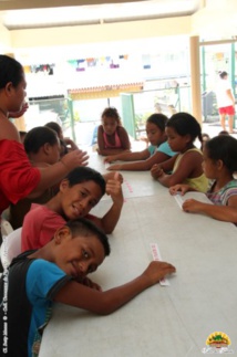 Vacances studieuses et sportives pour une soixantaine d'enfants de Papeete