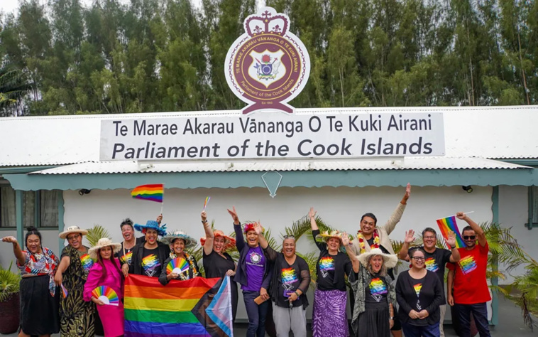Les îles Cook célèbrent le premier anniversaire de la dépénalisation de l'homosexualité dans l'archipel, en avril prochain. (Photo © Apa Temata pour RNZ).