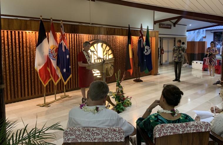 Alison Shea, la consule australienne à Papeete a salué ce jeudi, à l'occasion de l'Australian Day, des relations "stables et prospères" avec la Polynésie.