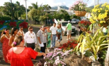 Le jury du concours « J’embellis ma commune » fait le tour de l’île de Tahiti