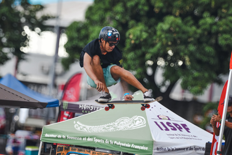 Irvin Yazot, vainqueur en skate pro, a été flamboyant durant cette première édition du Urban Ride Fest.