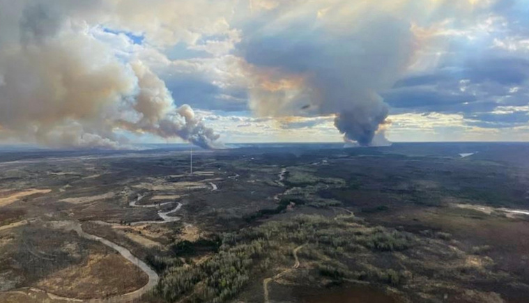 Crédit Alberta wildfire / AFP