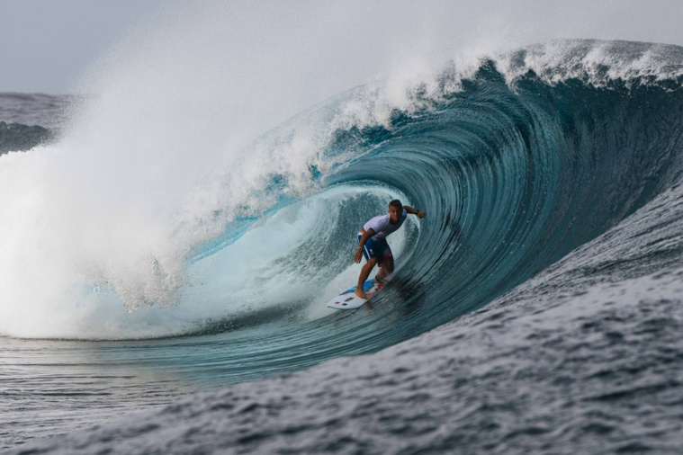 Kauli Vaast aura fort à faire mais le surfeur de vairao possède toutes les armes pour jouer l'or. (crédit photo : ISA)