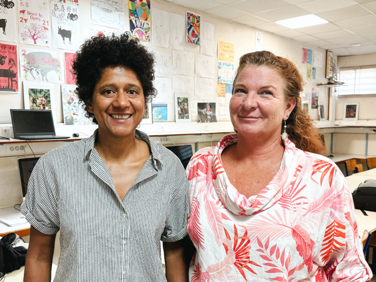 Emmanuelle Blanc et Cécile Koessler.