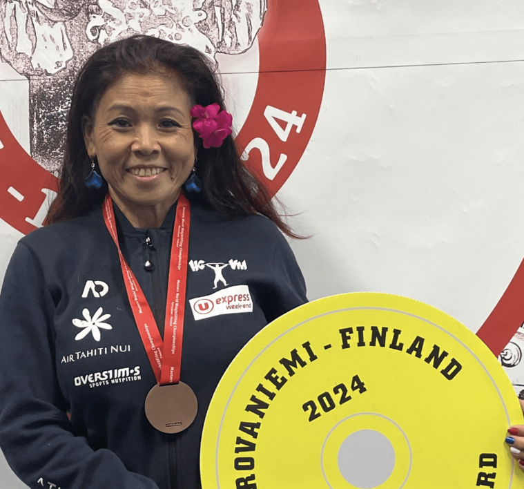 Deuxième à l’arraché, Clotylde Yu Hing a raté le podium de peu au total dans sa catégorie aux Championnats du monde masters.