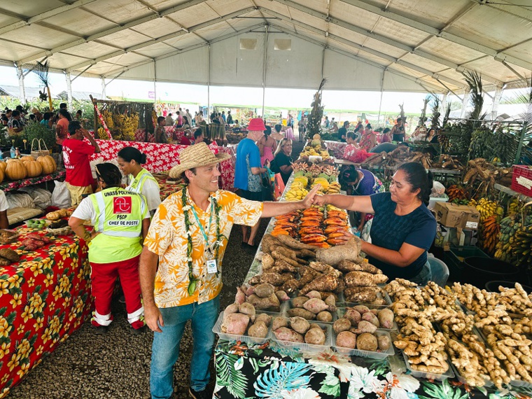 La 38e édition de la foire agricole se tiendra du 26 septembre au 6 octobre sur le site de Outumaoro à Punaauia. Crédit photo : Wendy Cowan.