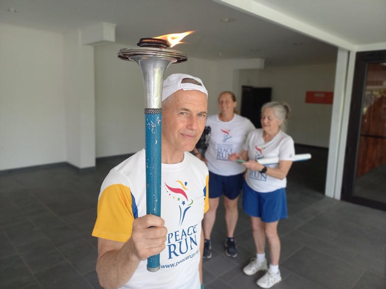 La Peace Run polynésienne termine sa course au musée