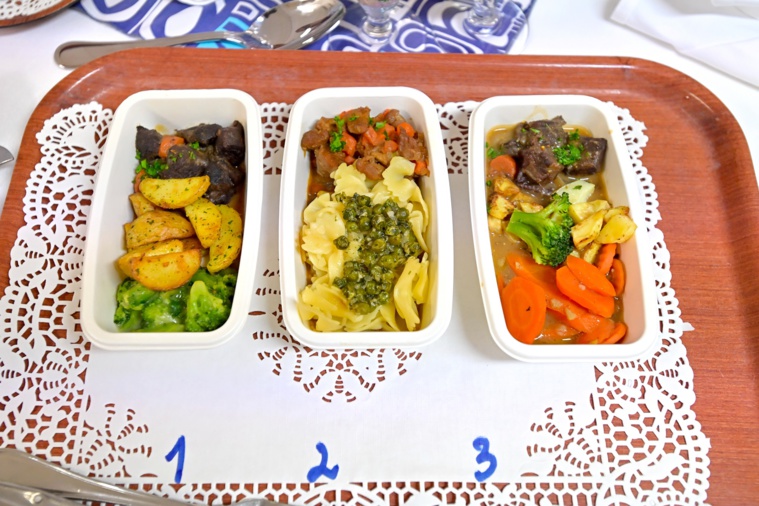 ​Des recettes locales dans les plateaux-repas d'Air France