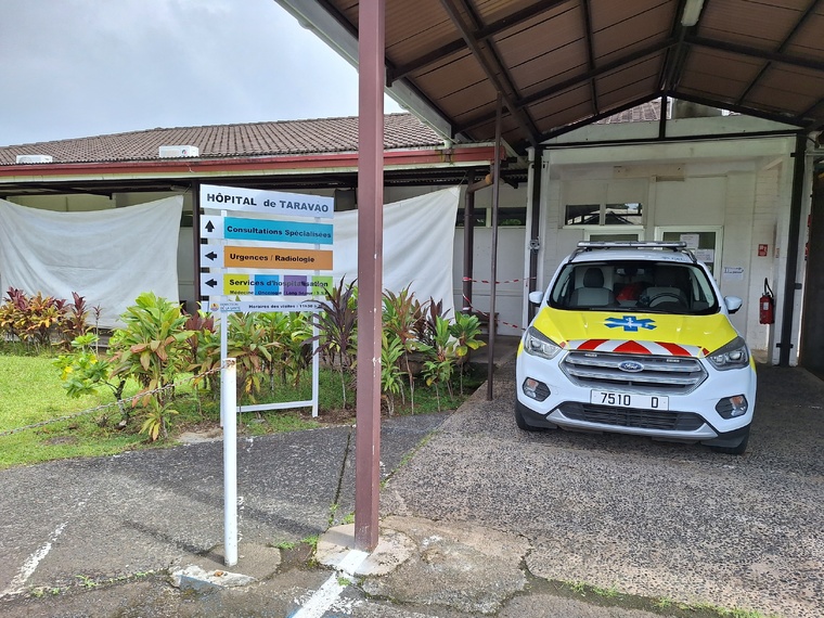 En attendant, l’hôpital de Taravao multiplie les rénovations (Crédit : Archive).