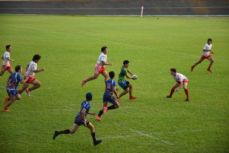 Kylian Tiori, jeune espoir du rugby polynésien