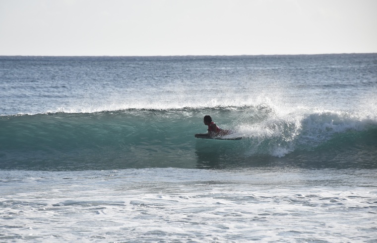 Tama Heinoa s’est imposé en bodyboard