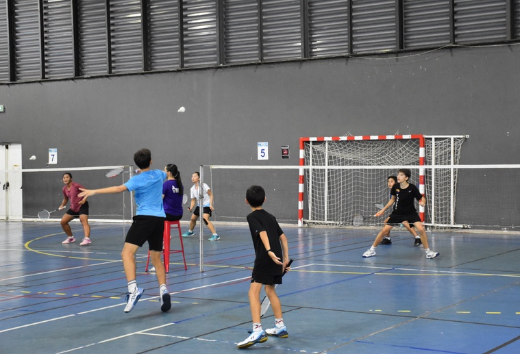 Les jeunes espoirs étaient aussi présents pendant le stage