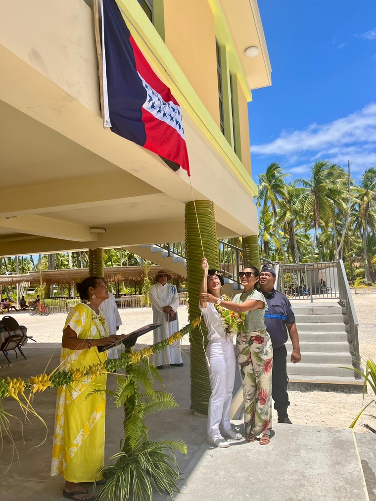 ​Une nouvelle école-abri de survie à Vahitahi