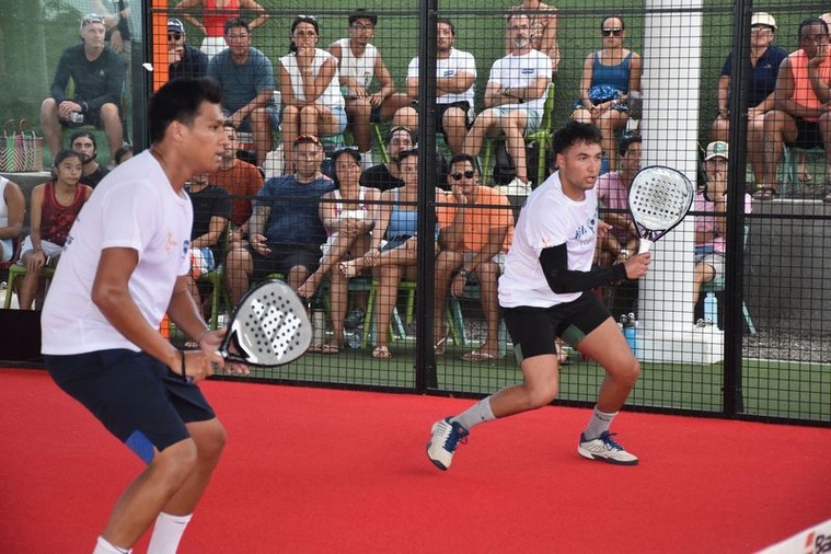 Karl Yomes et Jorge Anglès, de beaux finalistes.