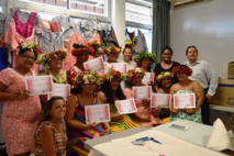 Formation couture à Pirae : 13 stagiaires ont reçu leur attestation