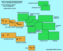 Cyclone à Fidji, vigilance orange en Polynésie, la plus grande prudence est requise