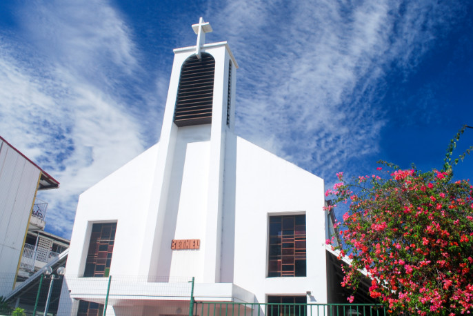 Temple protestant de Bethel à Papeete, Tahiti