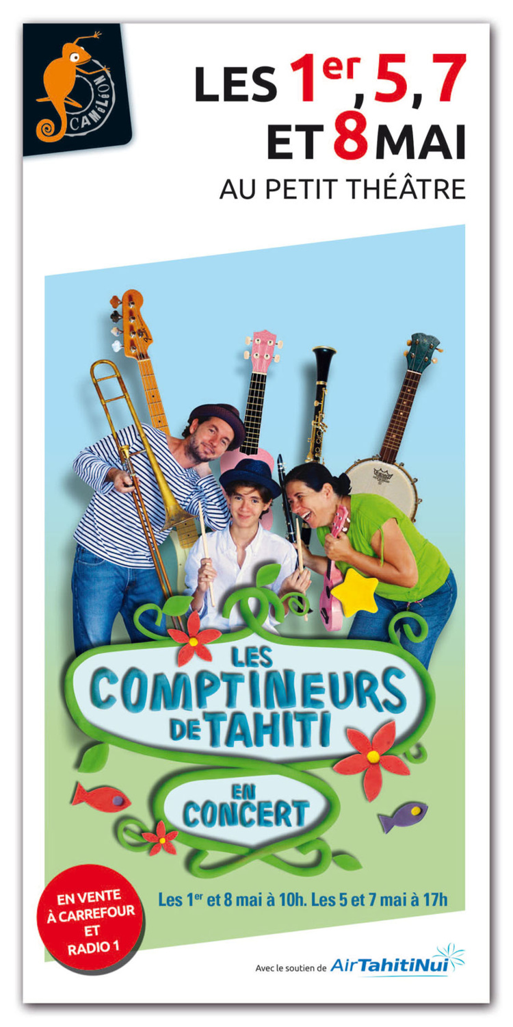 Les Comptineurs de Tahiti sont de retour avec un nouveau spectacle pour toute la famille