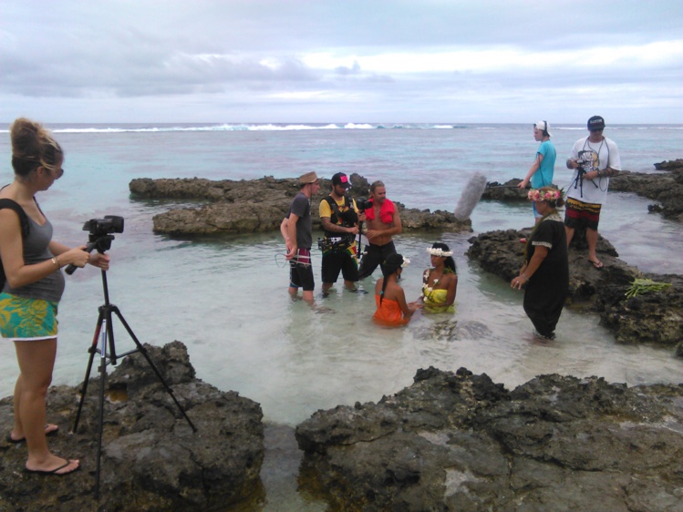 Tourné à Moorea et Tikehau, le court-métrage a pour objectif de sensibiliser au don du sang.