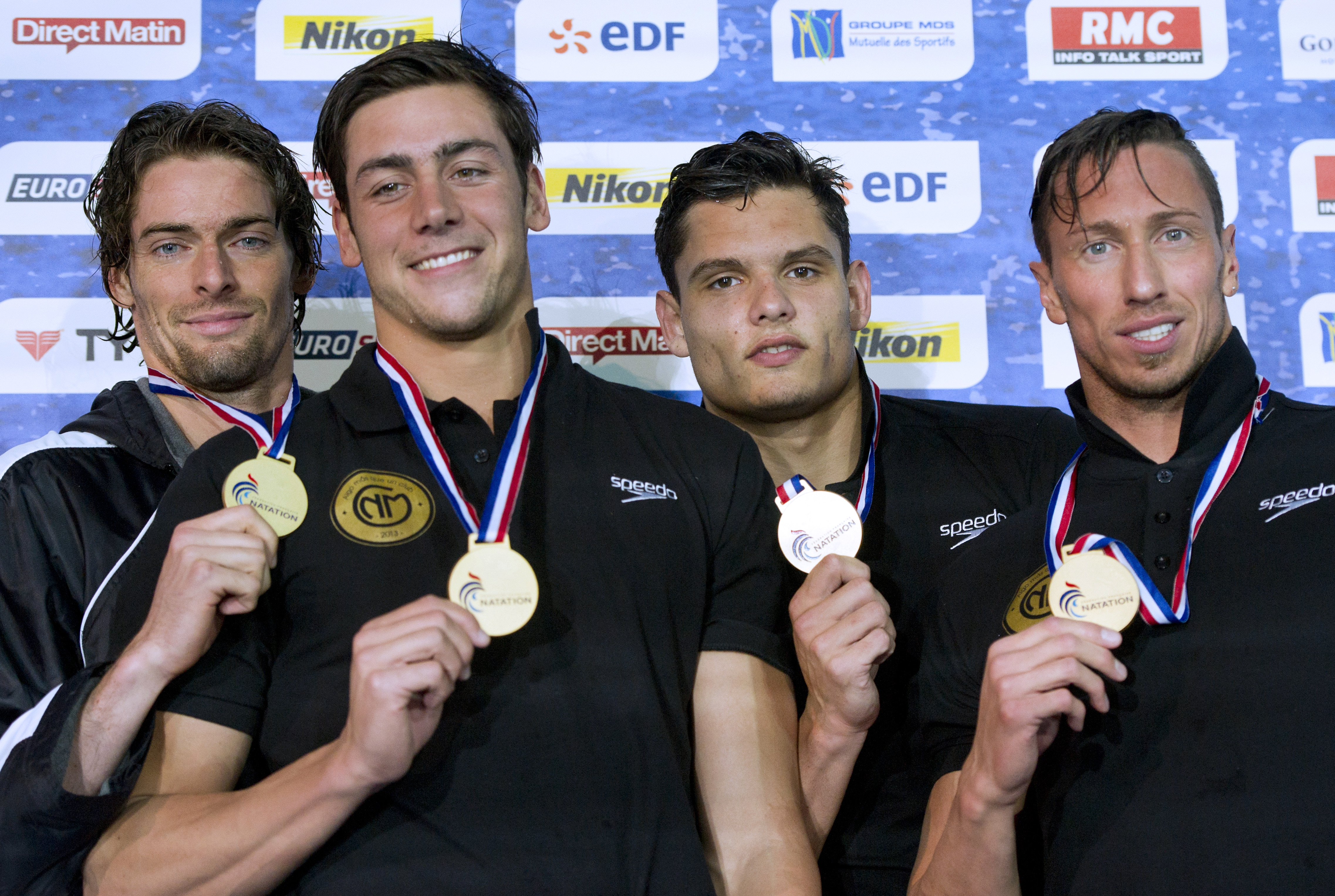 Florent Manaudou, Camille Lacourt, Frédérick Bousquet, Grégory Mallet, et Cie arrivent à Tahiti!