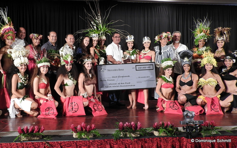 Le premier 'Ori Tahiti Nui World Championship a été remporté en 2015 par l'Américaine Melanie Amen.