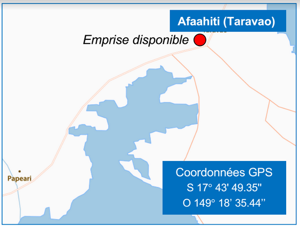 Un appel à projets pour le site de l'ancien fort de Taravao