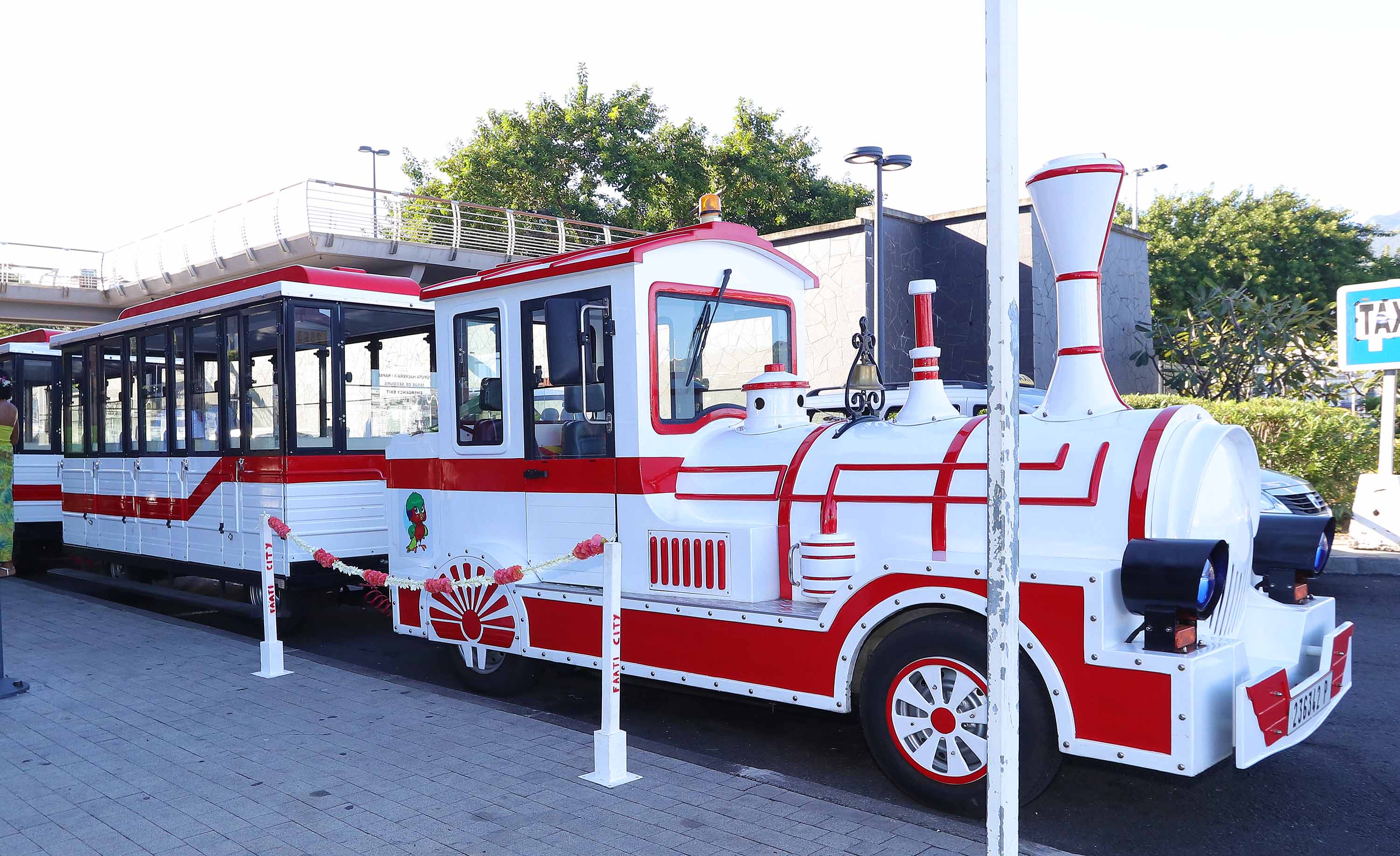 Changement de gare pour le petit train touristique