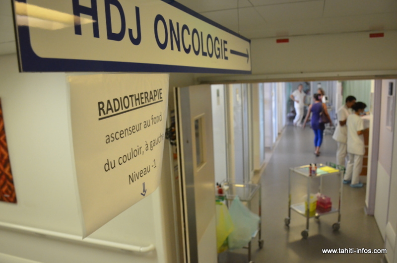 28 à 30 patients sont accueillis chaque jour au service d'oncologie du Taaone.