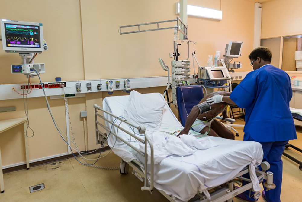 Hôpital de Cayenne: mobilisation de la réserve sanitaire dans un service
