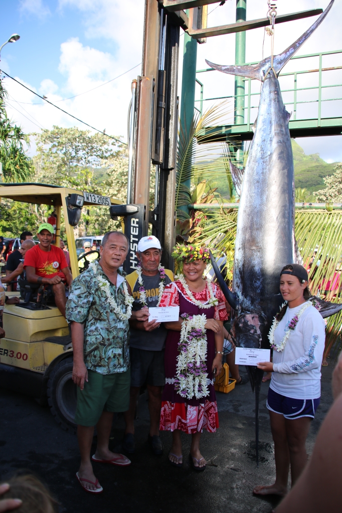 Heiva i Huahine : Manu Oopa remporte le concours de pêche en haute mer 