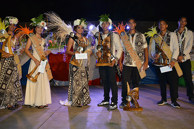 Kahaia Dauphin et Tamatoa Tetauira élus miss et mister Heiva i Mahina