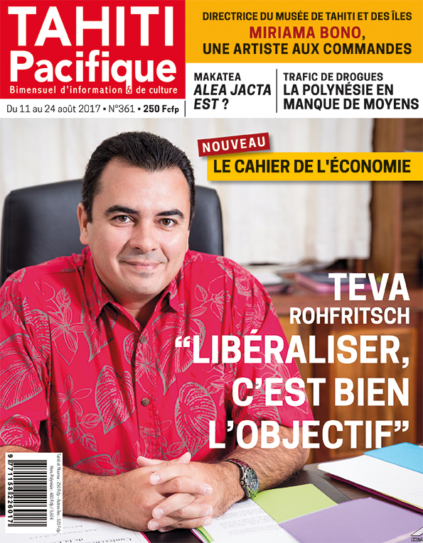 À la Une de Tahiti Pacifique, vendredi 11 août