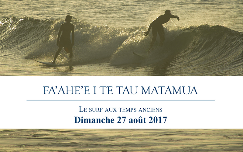 C'est un retour aux sources auquel vous convie Tahiti Tourisme ce dimanche, à l’embouchure de la rivière de Fauoro, à Teahupo’o.